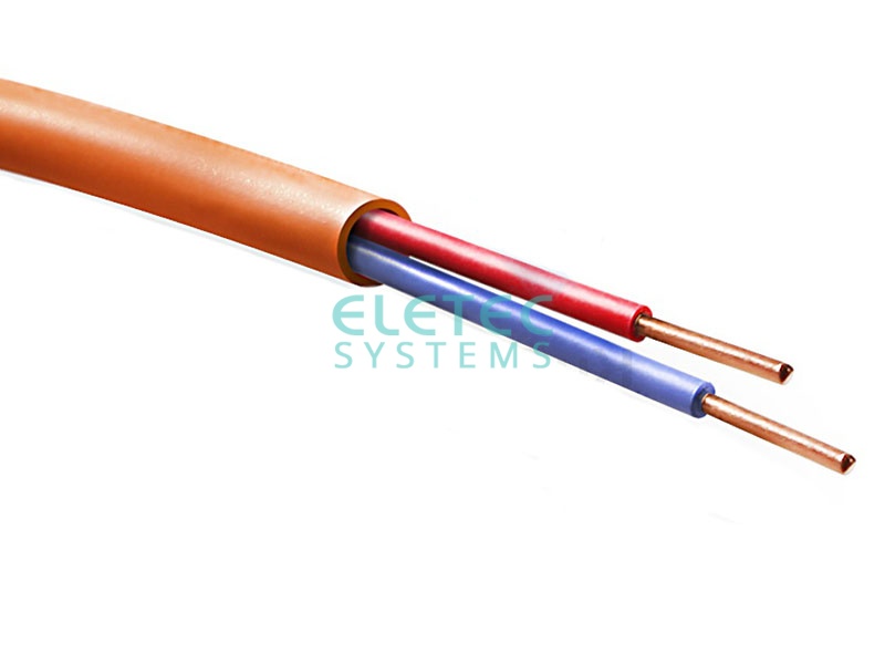 Кабель ЭЛЕТЭК КПС нг(А)-FRLS 1х2х0,75 мм2 (1х2х1,0 мм), 200 м