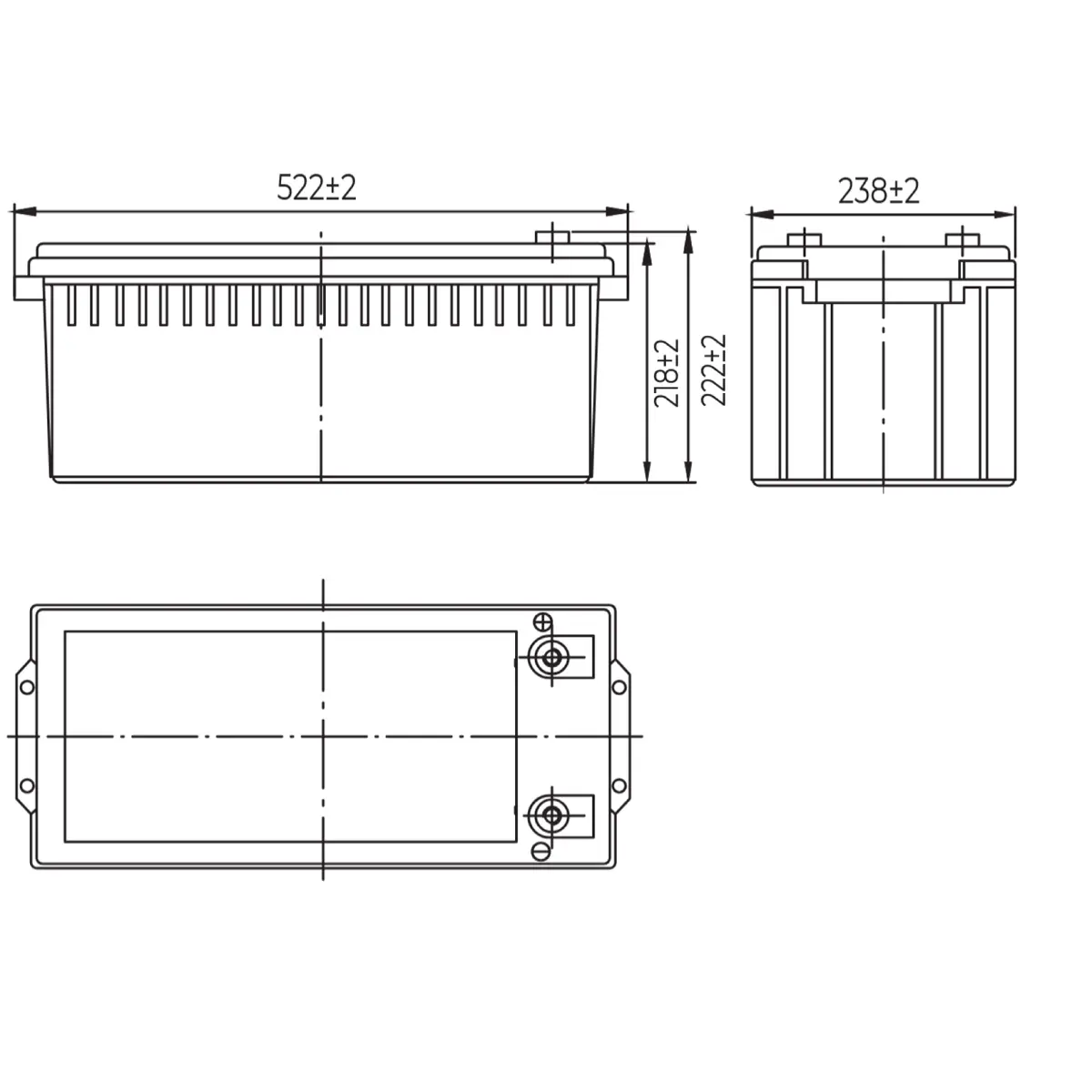 Аккумуляторная батарея MNB Battery MM 200-12