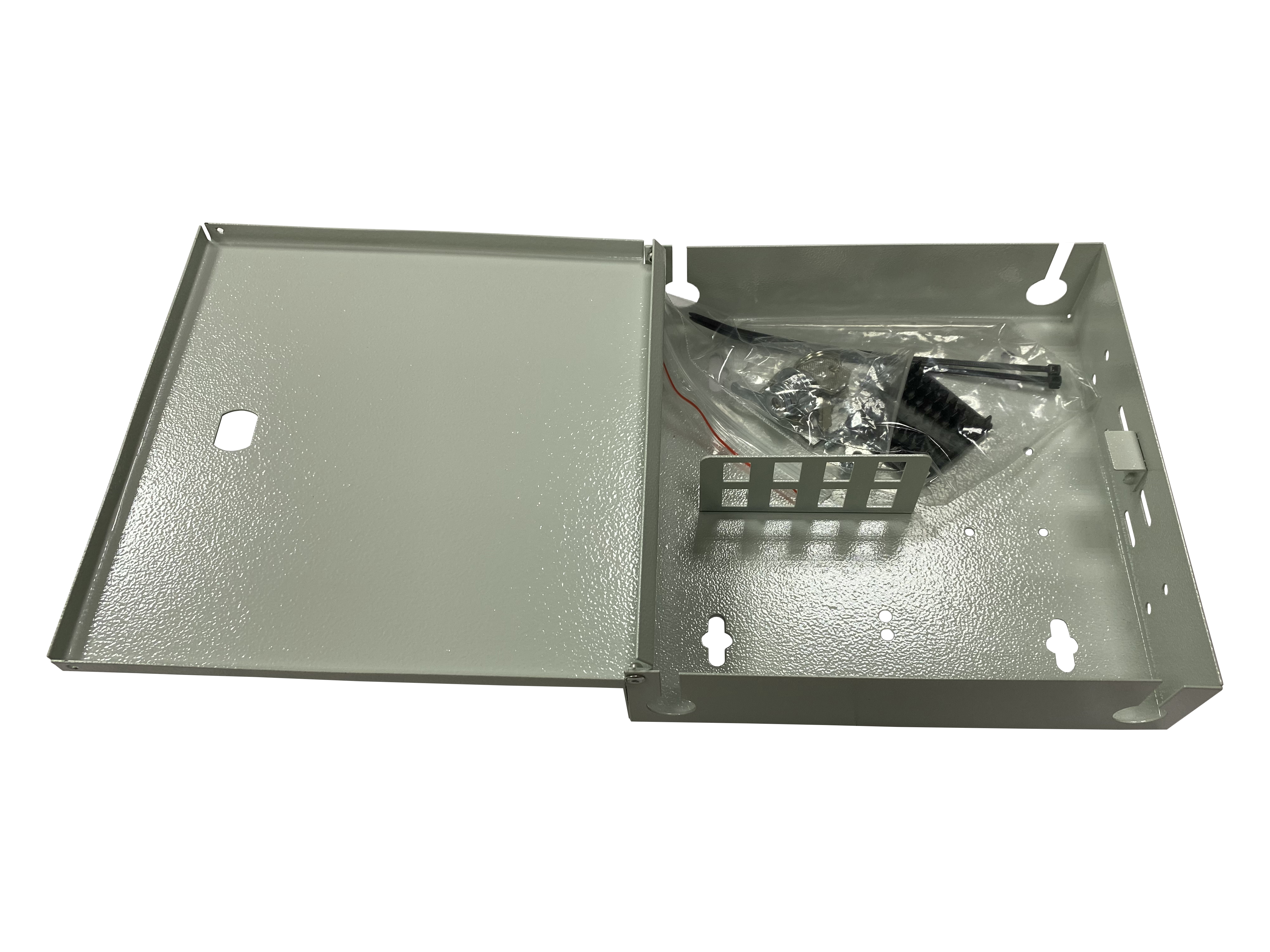 Кросс АСВ распределительный настенный мини до 8 портов SC/LC duplex 